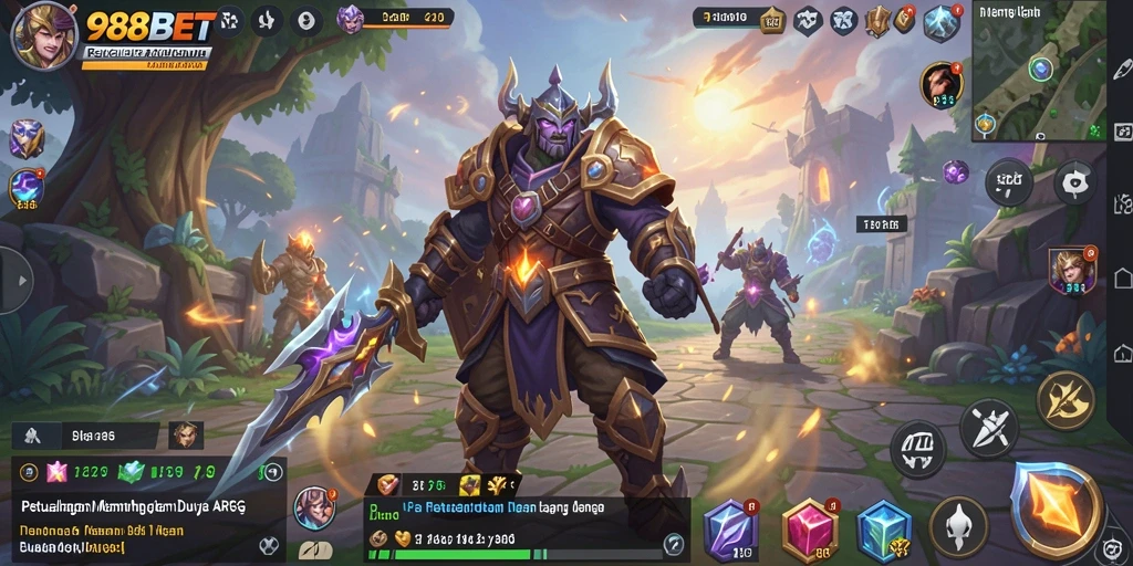 Tampilan gameplay seru dan menantang dalam 988BET.