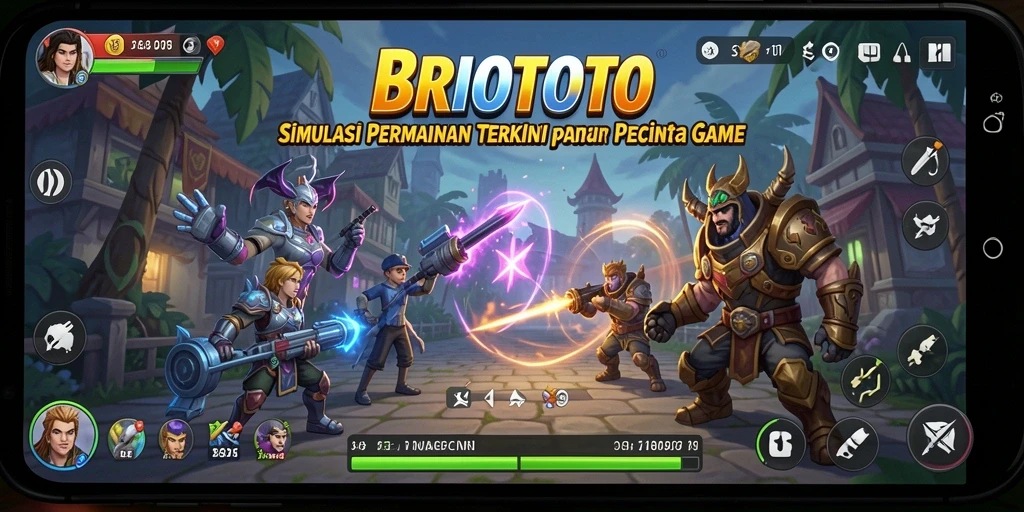 Tampilan screenshot gameplay BRIOTOTO yang menarik.