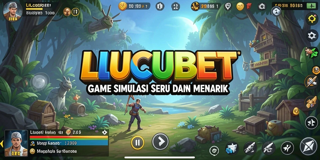 Tampilan utama gameplay LUCUBET dalam simulasi yang menarik.