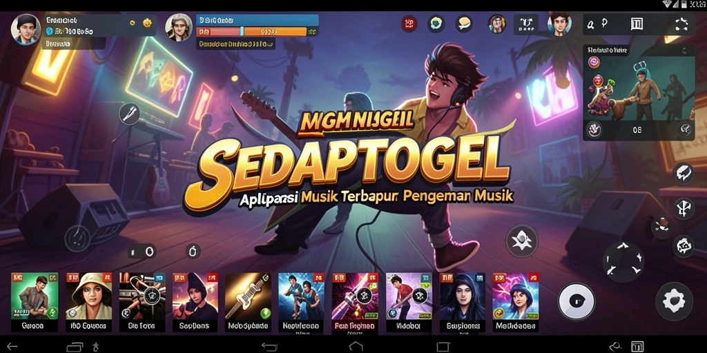 Tampilan gameplay yang menarik dan interaktif dari SEDAPTOGEL.