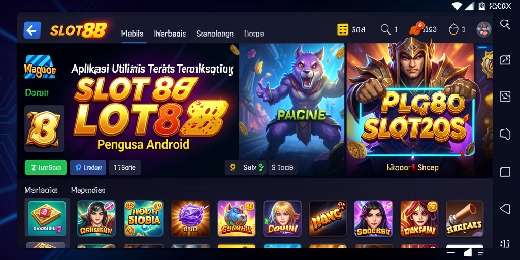 Tampilan antarmuka SLOT88 yang intuitif dan fungsional.